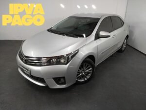 TOYOTA COROLLA 2.0 XEI 16V FLEX 4P AUTOMÁTICO.